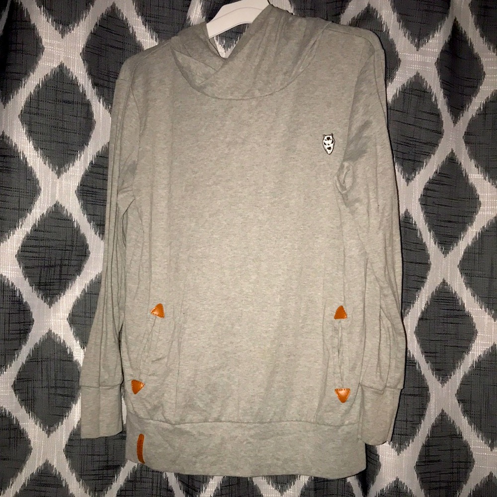 Boys gray hoodie - Majolica